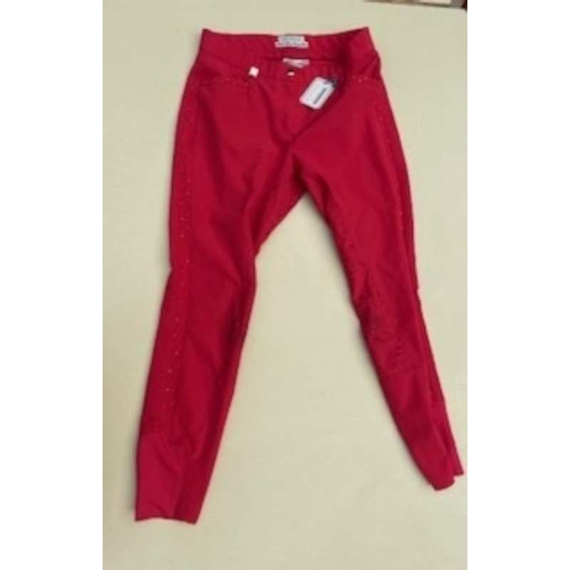 Pantalon La Valencia - Rouge - Taille 40