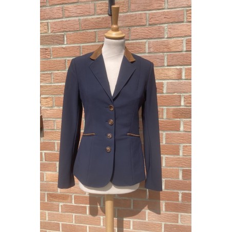 Veste occasion Equiline Bleue/Kamel - T40 - Femme