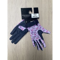 Gants HKM motifs chevaux -...