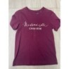 T-Shirt Mademoiselle Cavalière - Bordeaux - 8/10 ans