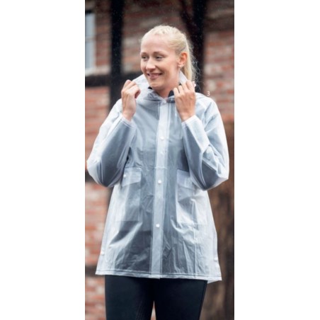 Rain jacket adulte transparent HKM