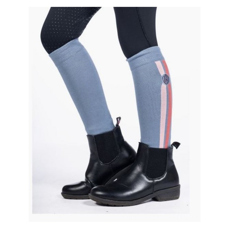 Chaussettes Amélie HKM - Bleu ciel