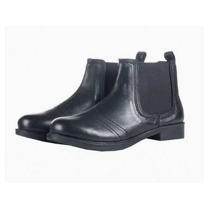 Boots enfant cuir HKM - Noir