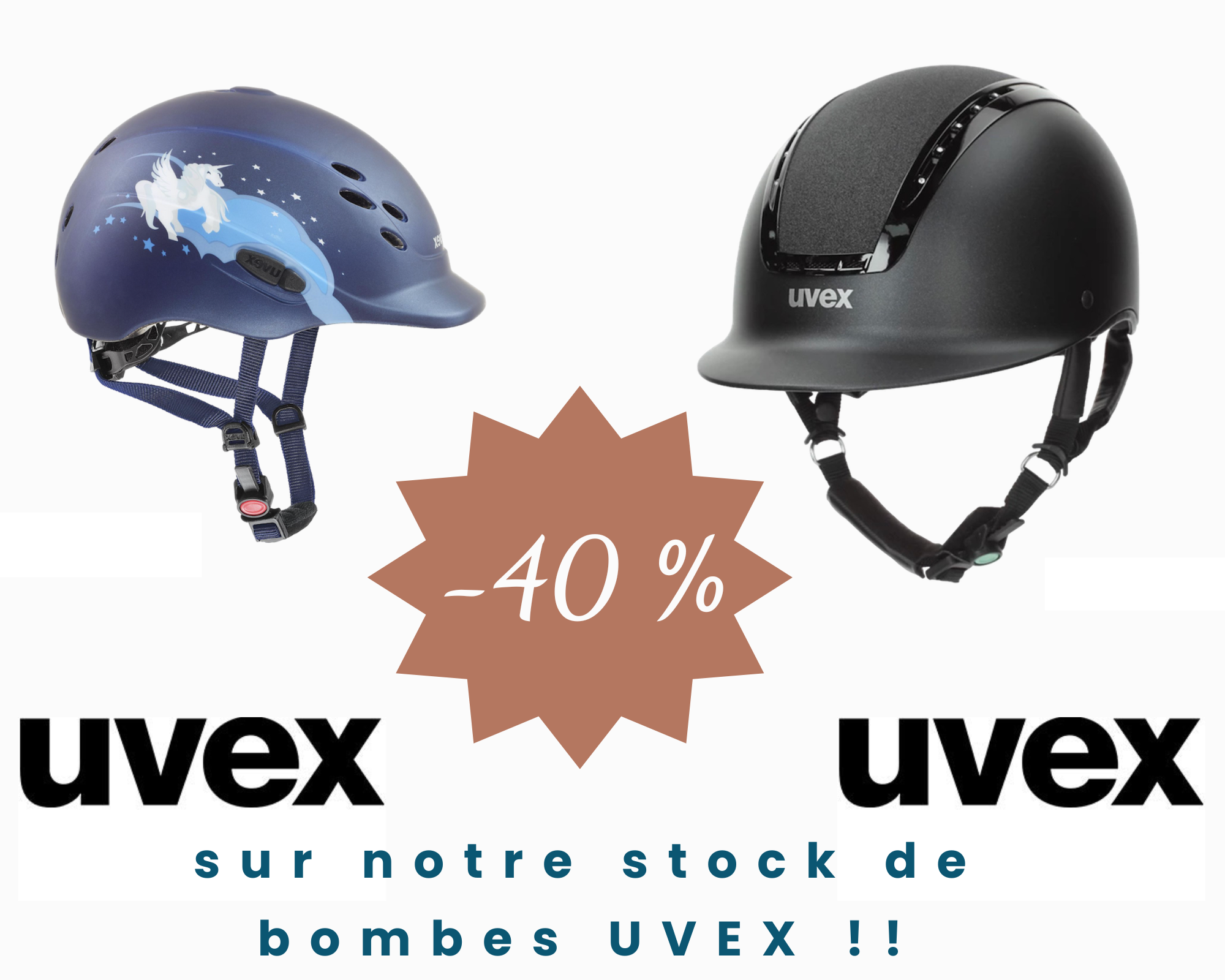 Promotion Bombes et casques Uvex