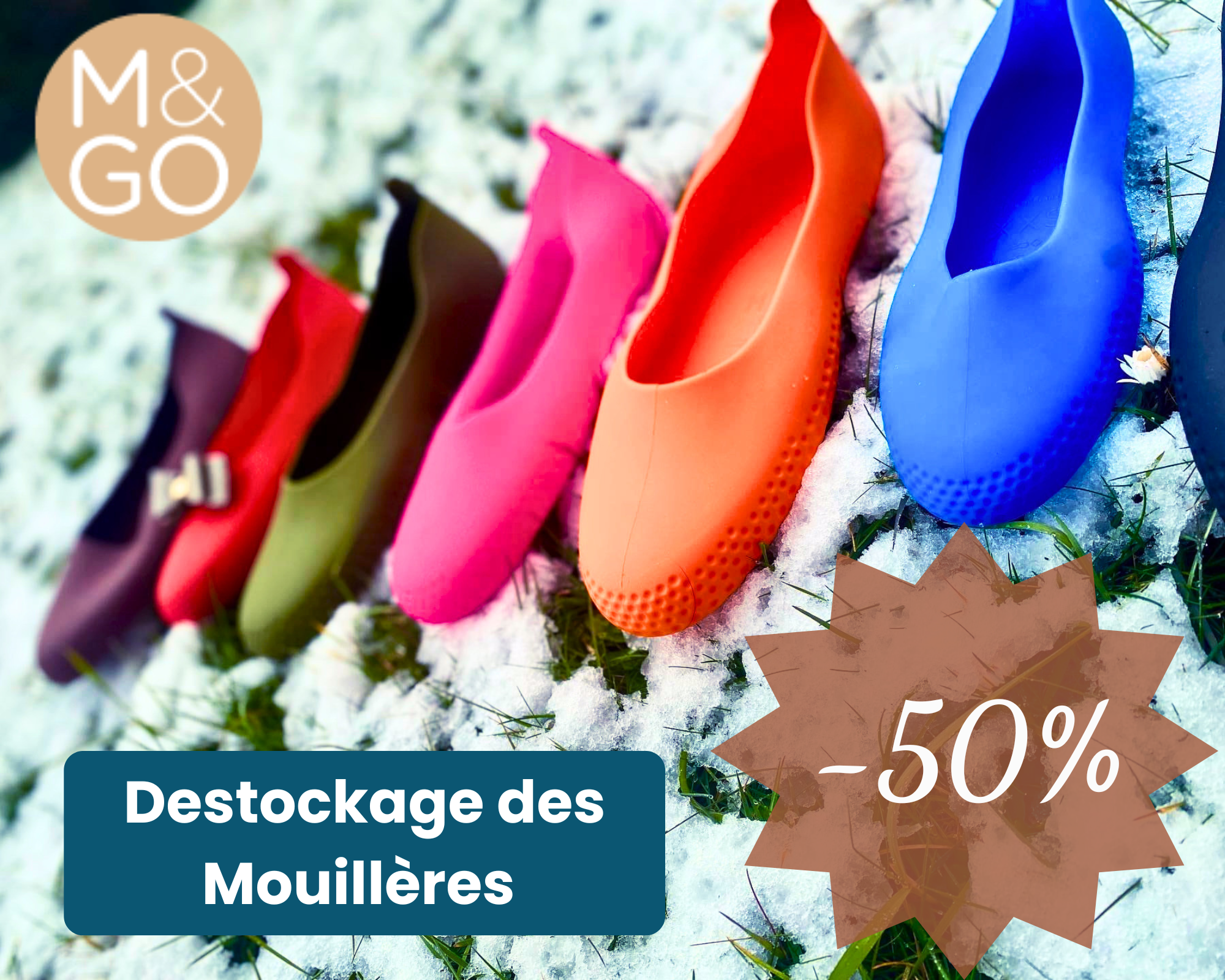 Promotion spéciale sur les Mouillères à -50%